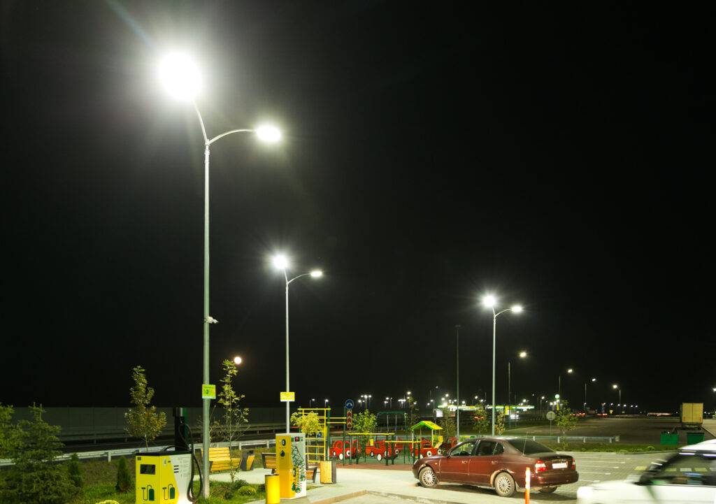 Уличные светильники для АЗС Атан